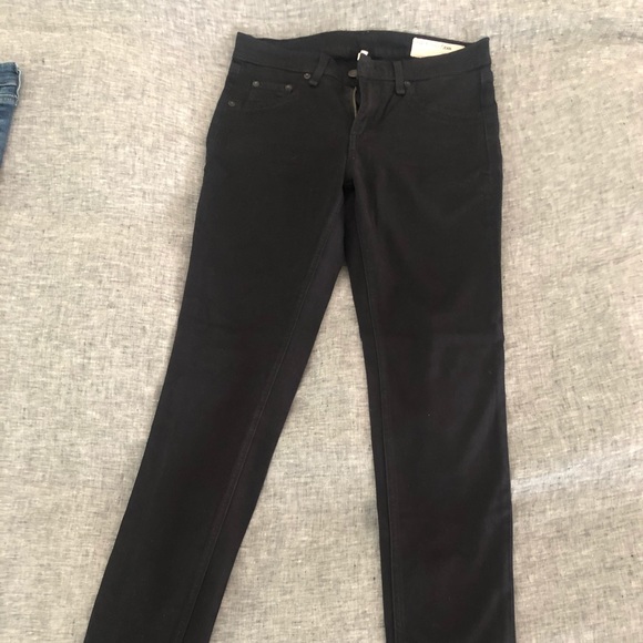 Rag & bone black skinny legging jeans - Picture 1 of 4